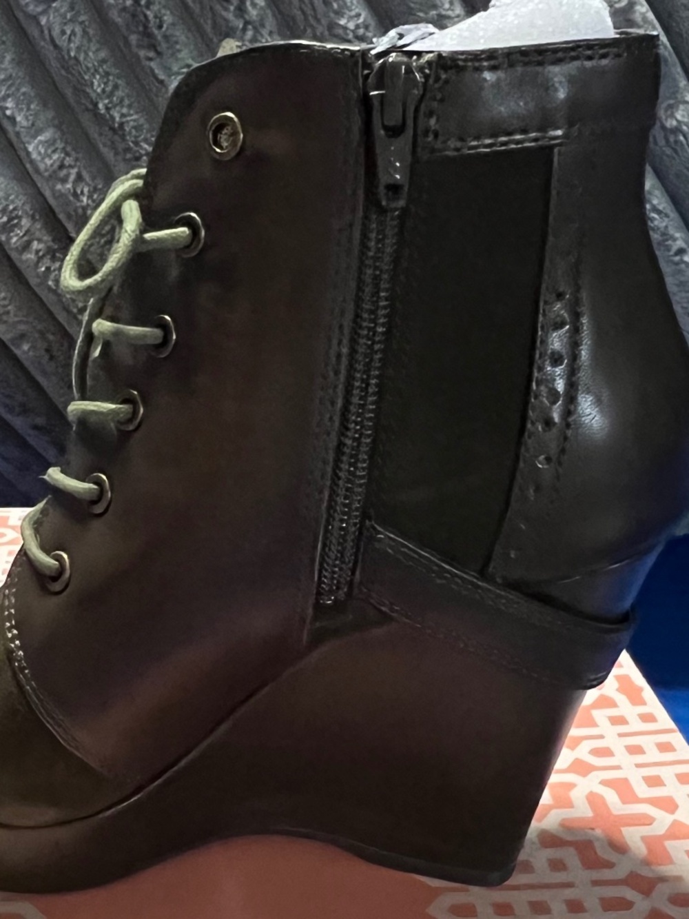 GB Ankle Boot 8M dark olive green